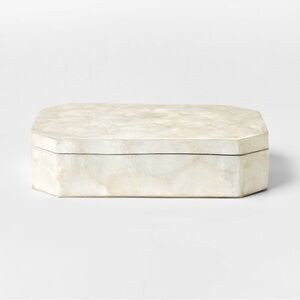 Large Capiz Decorative Box Threshold designed with Studio McGee